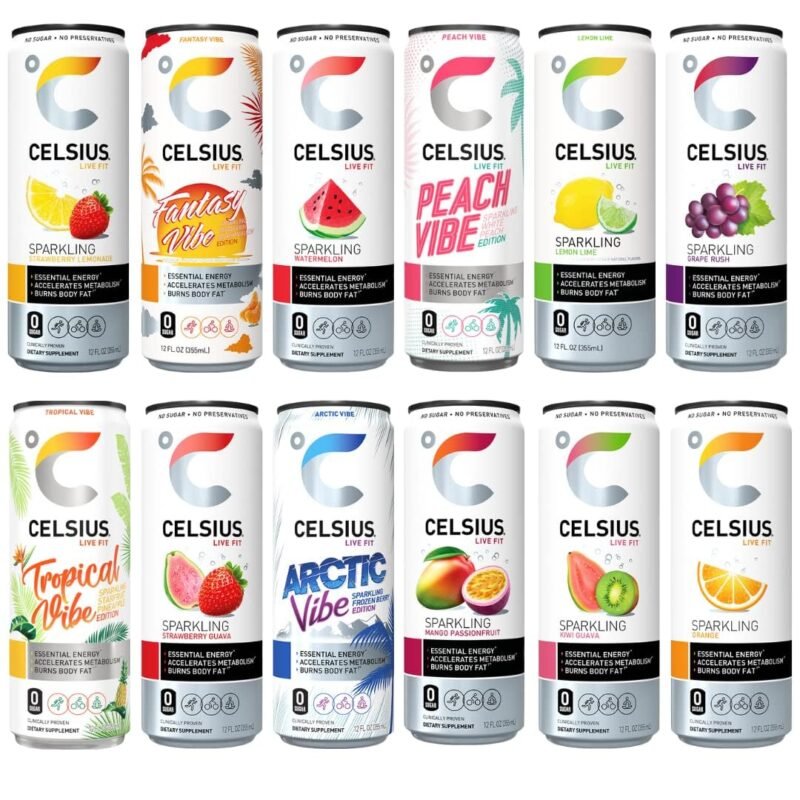 ⁦Celsius Pre workout drink⁩ - الصورة ⁦2⁩