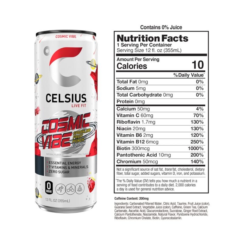 ⁦Celsius Pre workout drink⁩ - الصورة ⁦4⁩