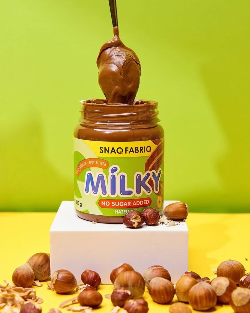⁦Snaqfabriq Milky Spread Hazelnut⁩ - الصورة ⁦3⁩