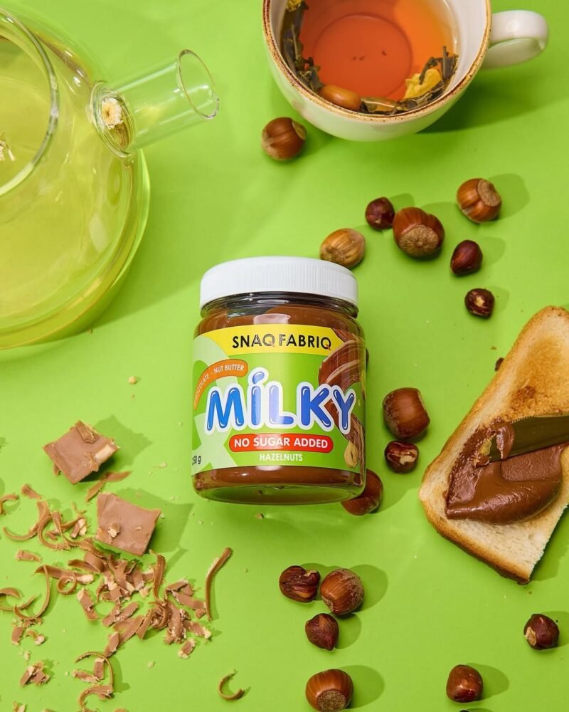 ⁦Snaqfabriq Milky Spread Hazelnut⁩ - الصورة ⁦2⁩