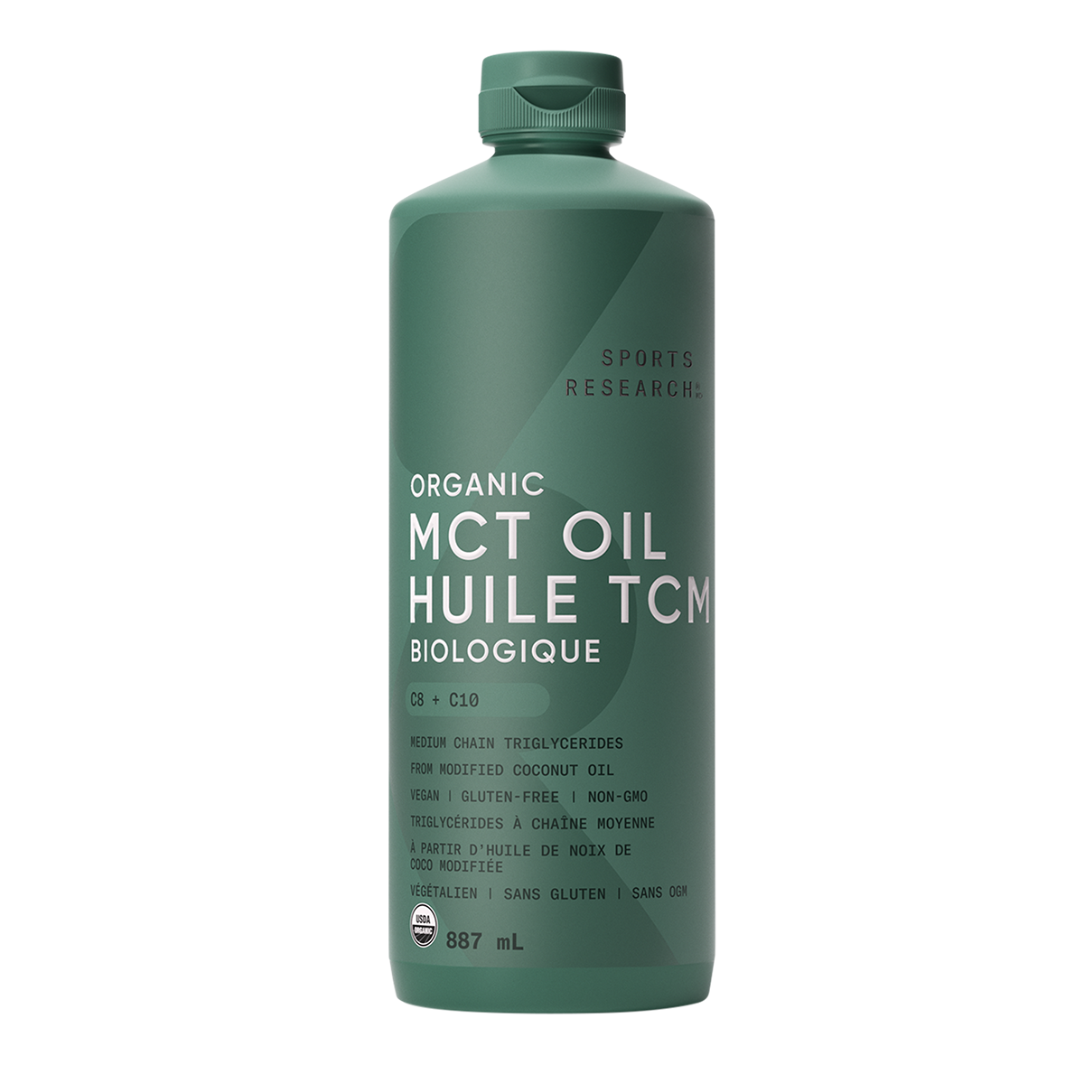 Sports Research Organic MCT oil