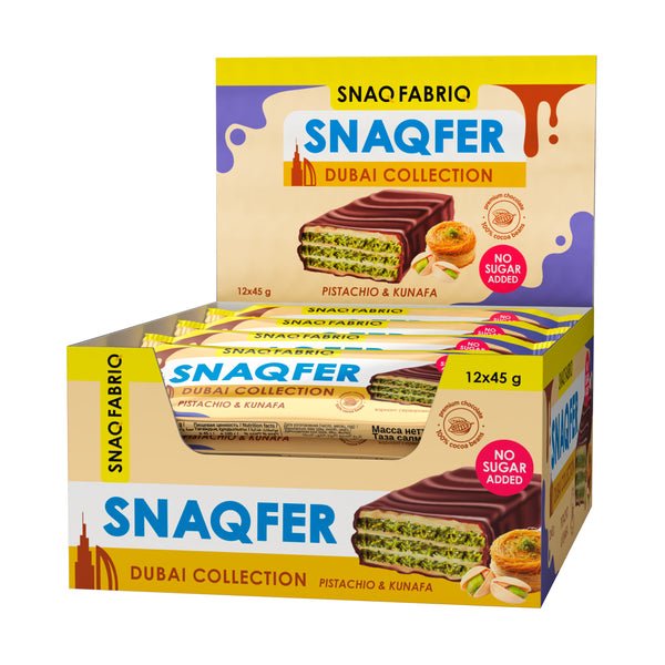 Snaq Fabriq Snaqfer Dubai Collection Pistachio Kunafa Dubai