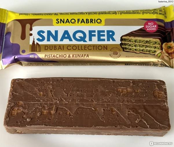 Snaq Fabriq Snaqfer Dubai Collection Pistachio Kunafa Dubai - الصورة 3