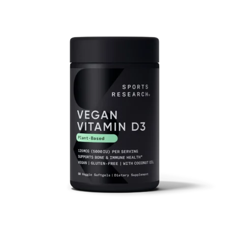 Sports Research Vitamin D3 Plant Based