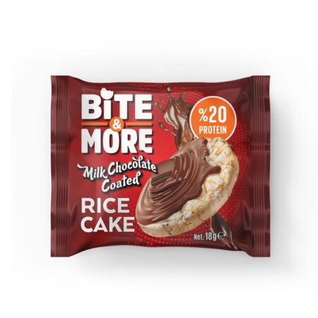 Bite More Rice Cake Milk Chocolate Coat