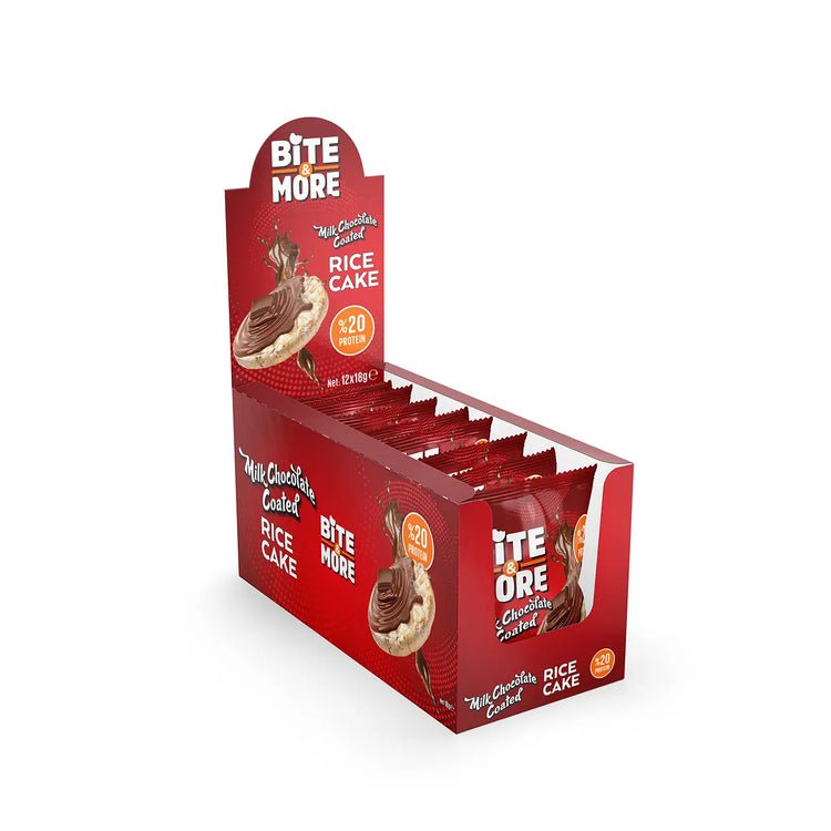 Bite More Rice Cake Milk Chocolate Coat - الصورة 6