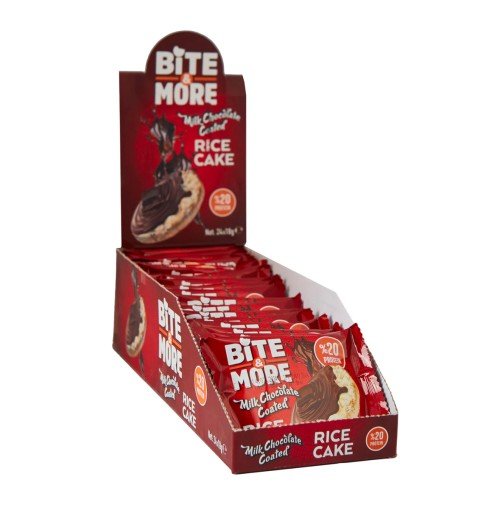 Bite More Rice Cake Milk Chocolate Coat - الصورة 5