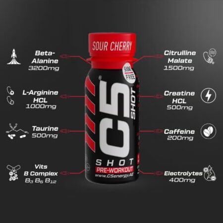 C5 Pre workout pump Shot
