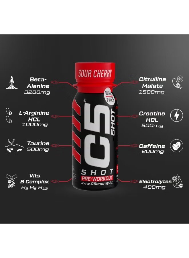 C5 Pre workout pump Shot