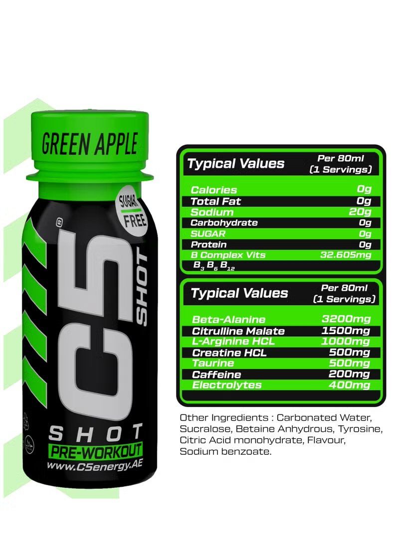 C5 Pre workout pump Shot - الصورة 3